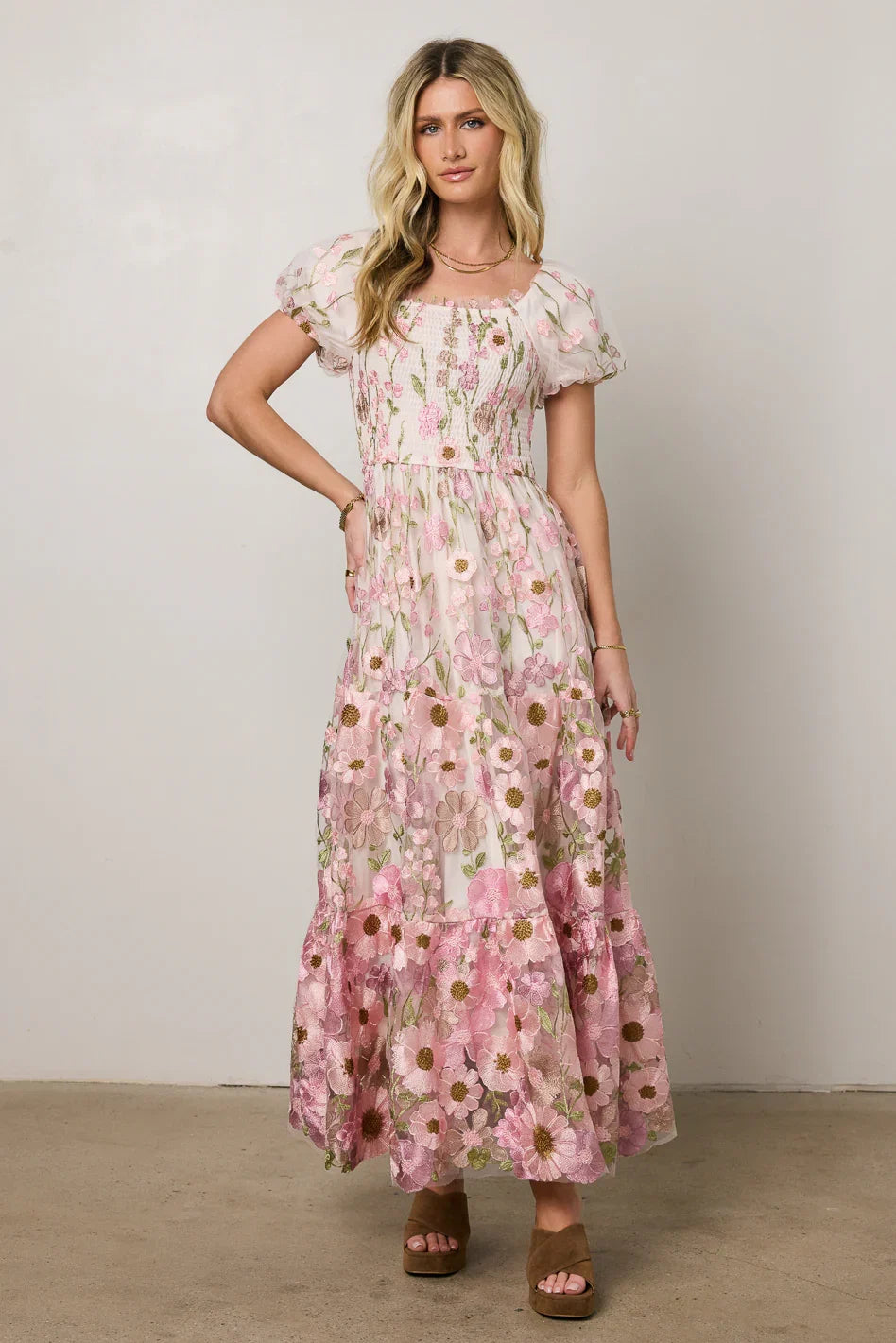 August Floral Maxi Dress FINAL SALE