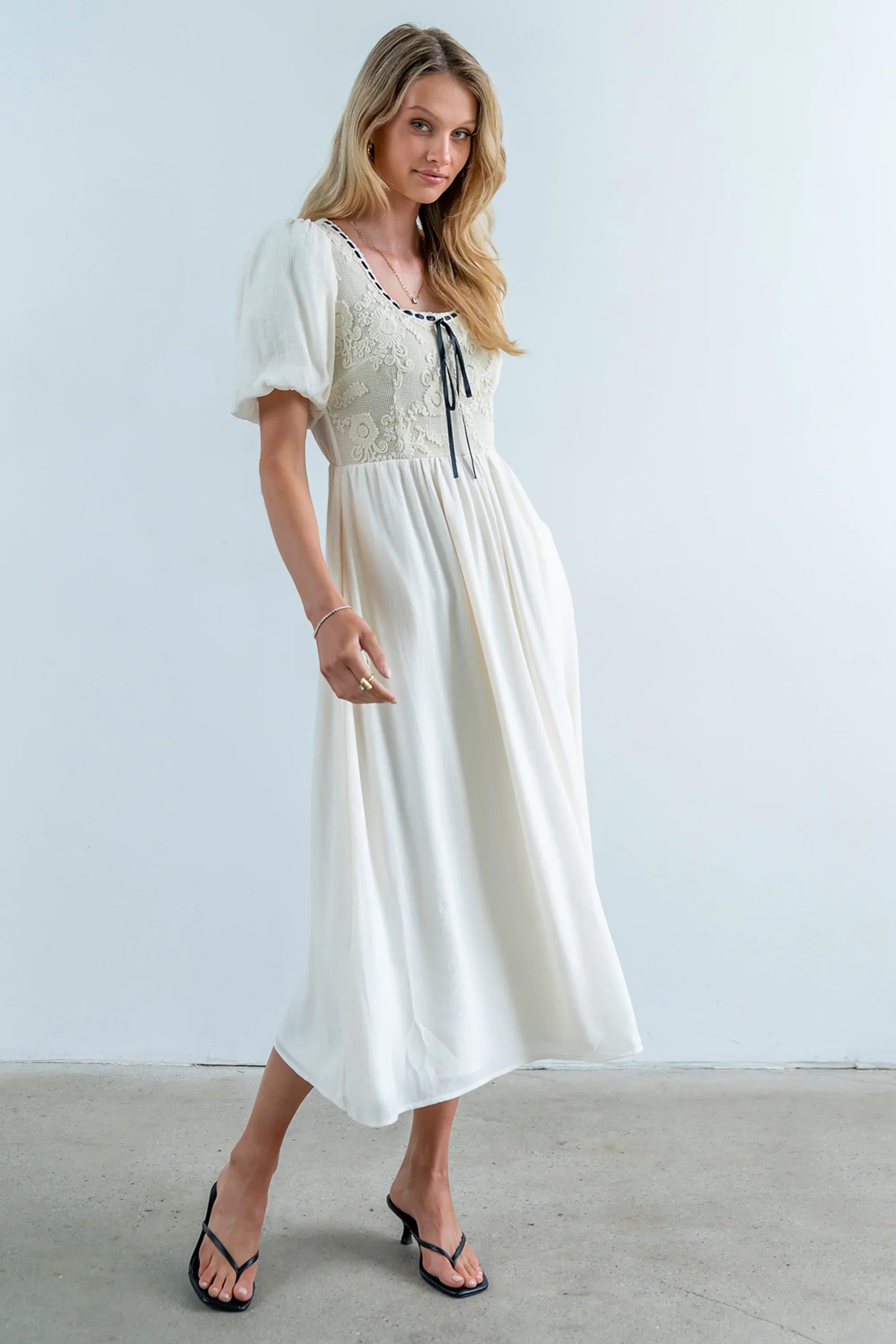 Camryn Embroidered Maxi Dress