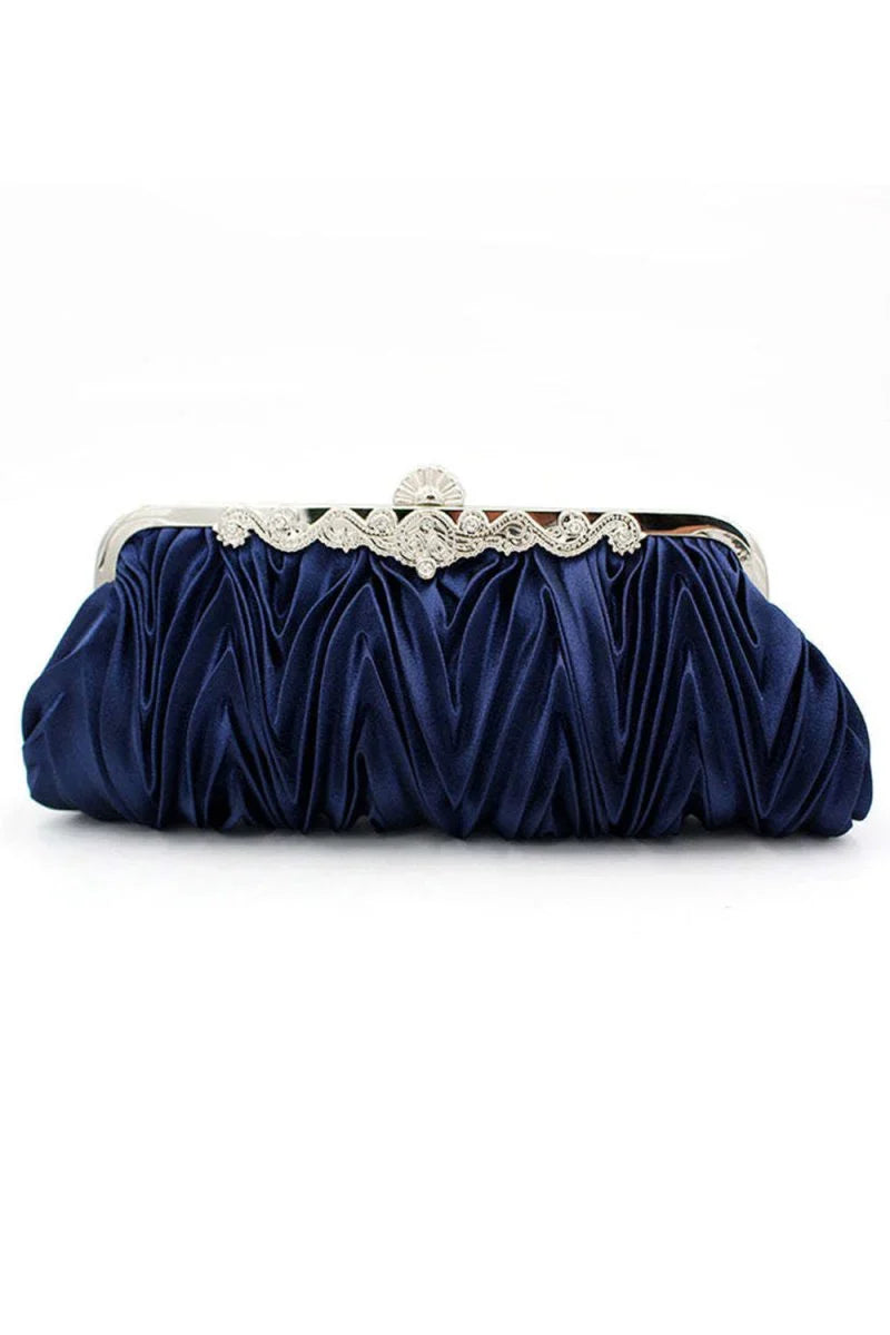 Classic Waterfall Like Queens Clutch Bag