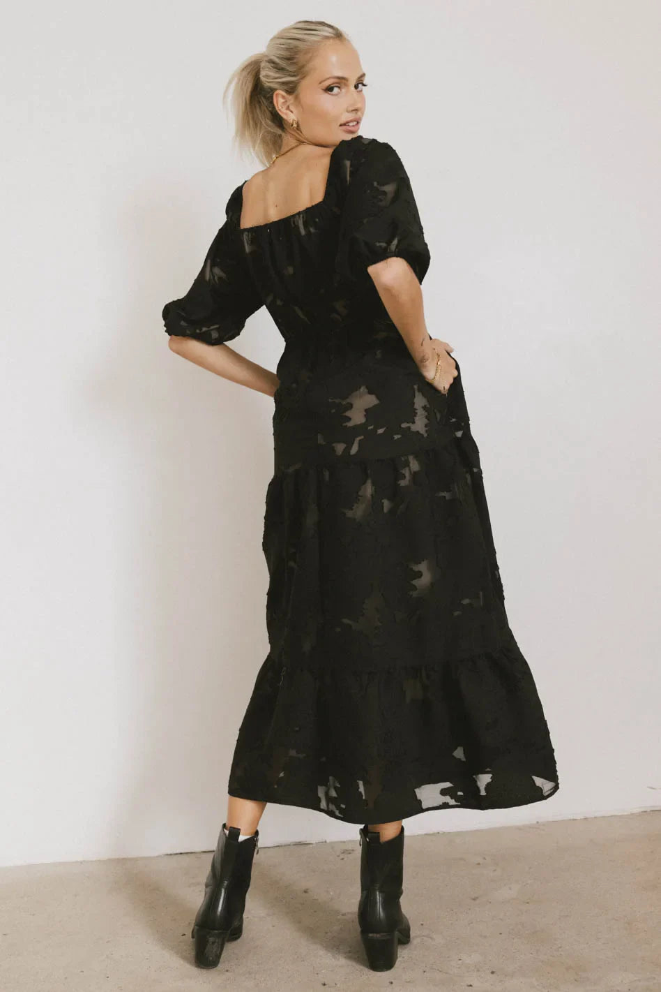Bethany Maxi Dress in Black FINAL SALE