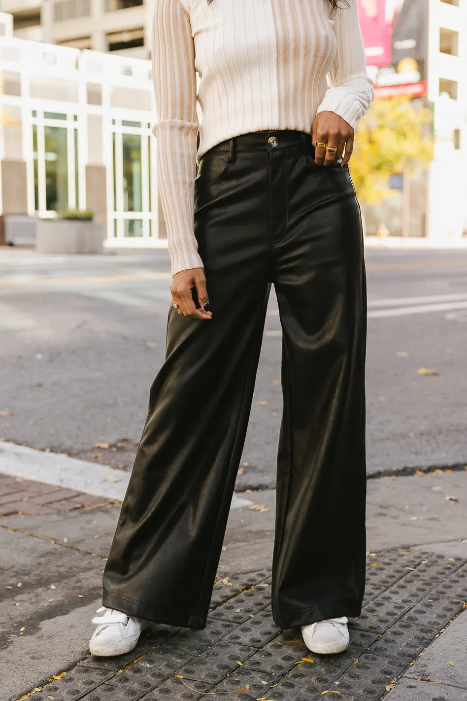 Rory Vegan Leather Pants FINAL SALE