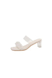 Outdoor Peep Toe Sandals Chunky Heel Fashion Shoes With Beaded