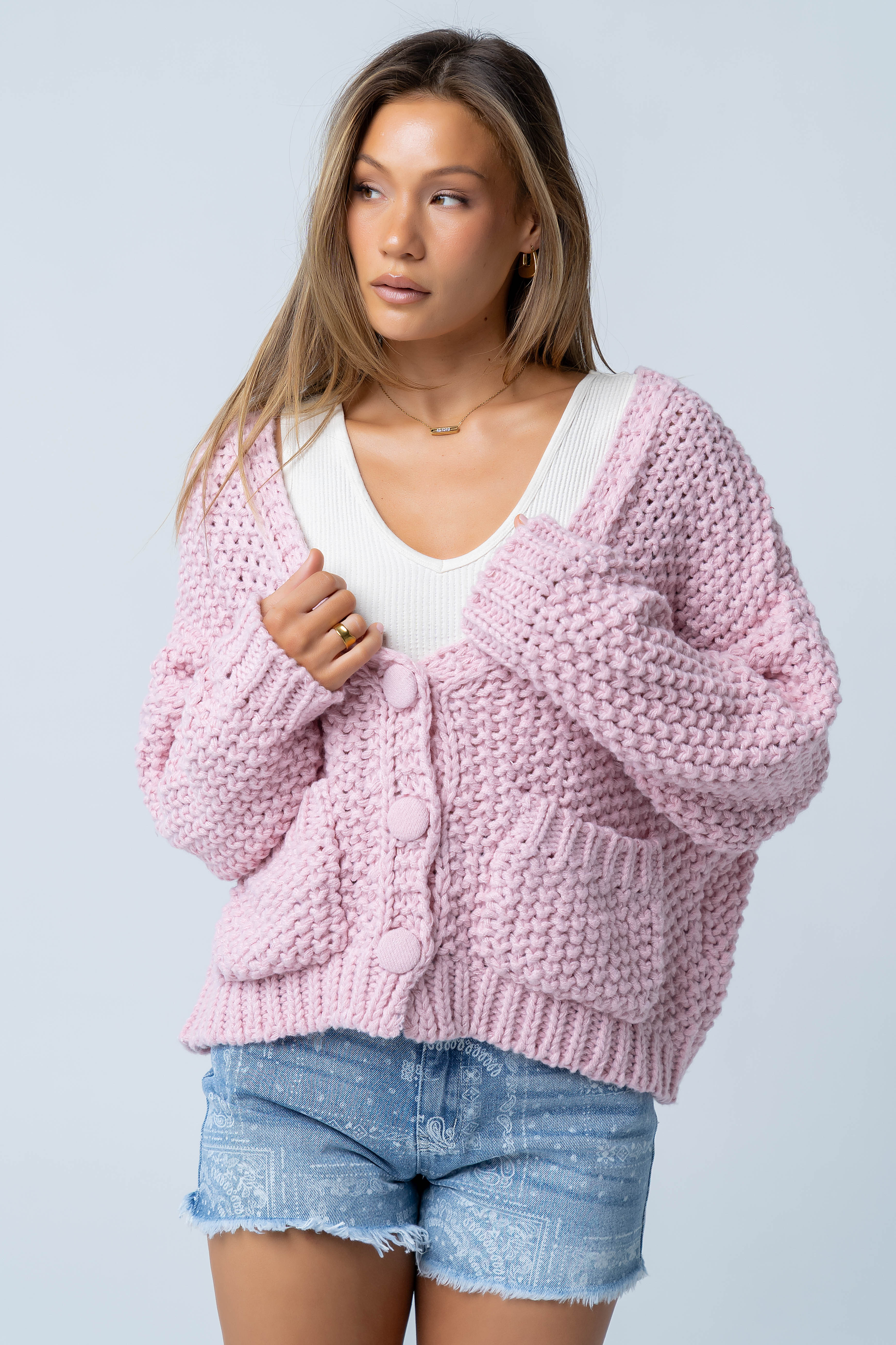 Rita Oversized Knit Cardigan FINAL SALE