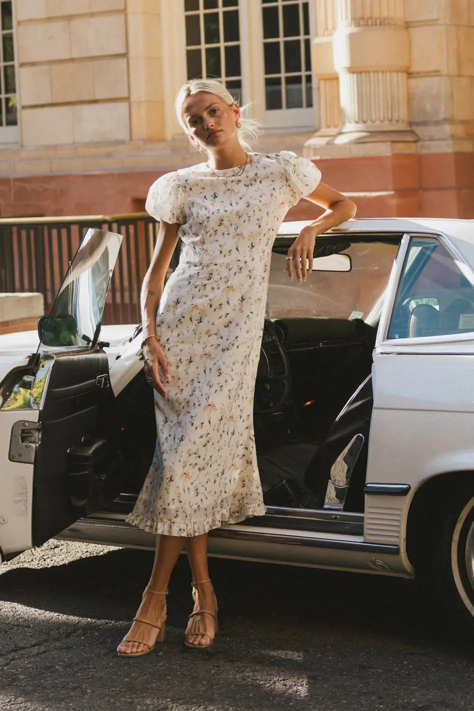 Beem Floral Midi Dress FINAL SALE