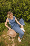 Madeline Jumpsuit in Medium Wash FINAL SALE