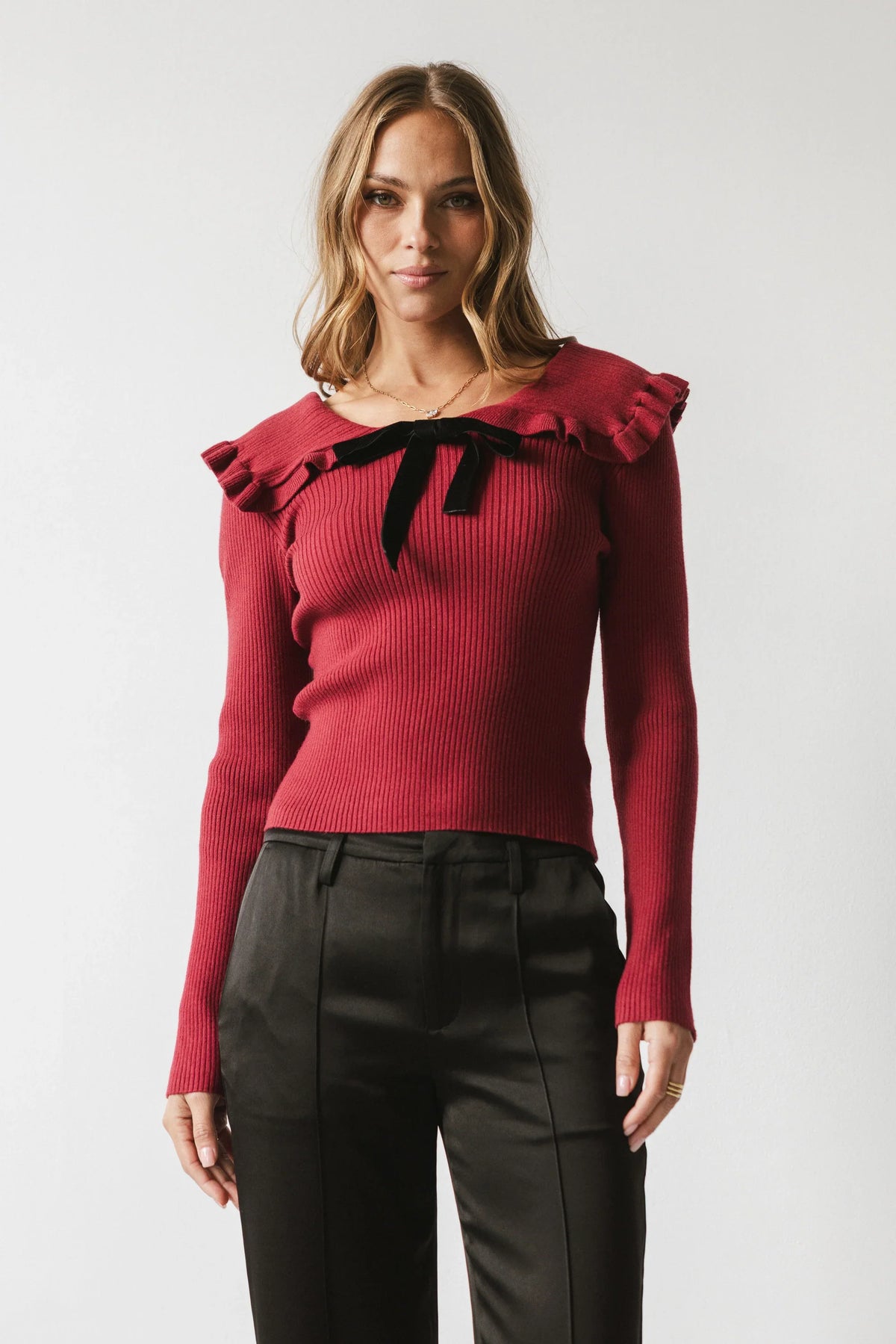 Melody Collared Sweater FINAL SALE
