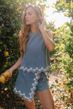 Brinklee Embroidered Skort