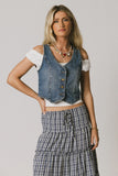 Maryanne Denim Vest FINAL SALE
