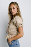Rowan Ribbon Trim Blouse