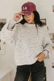 Mya Ribbed Sweater FINAL SALE