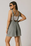 Scottie Denim Overalls in Striped Denim FINAL SALE
