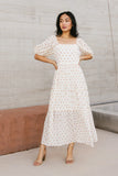 Landrie Ditsy Floral Dress in Rust FINAL SALE