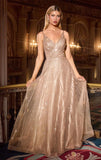 ANGELA GOWN A LINE BEADED DRESS