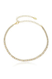 Dainty Crystal Strands Choker