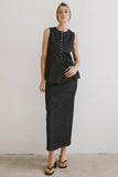 Miriam Denim Maxi Skirt FINAL SALE