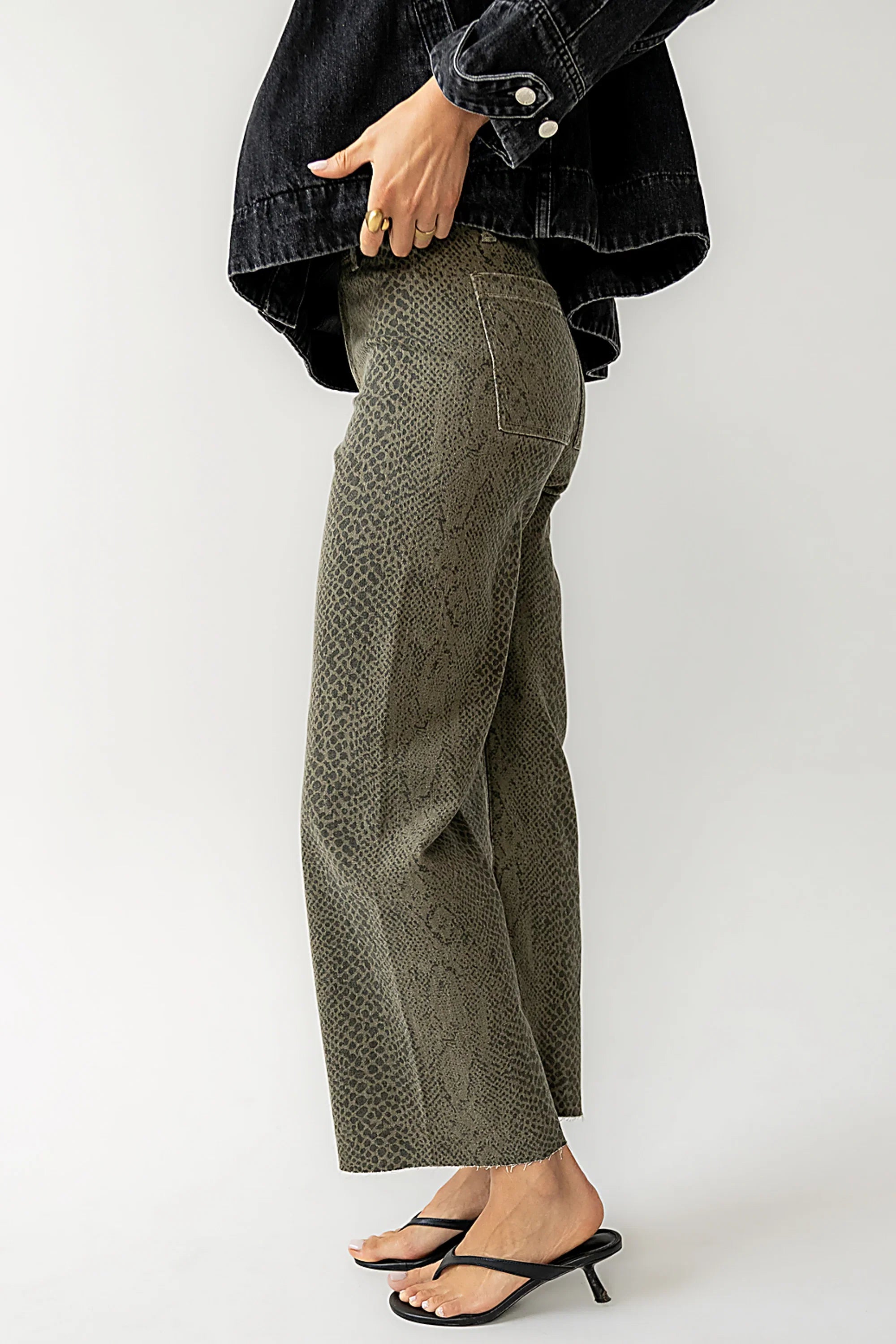 Gia Snake Print Pants FINAL SALE