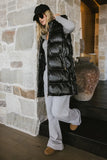 Layla Puffer Vest in Black FINAL SALE