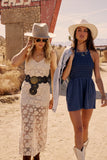 Bonnie Smocked Romper in Blue FINAL SALE
