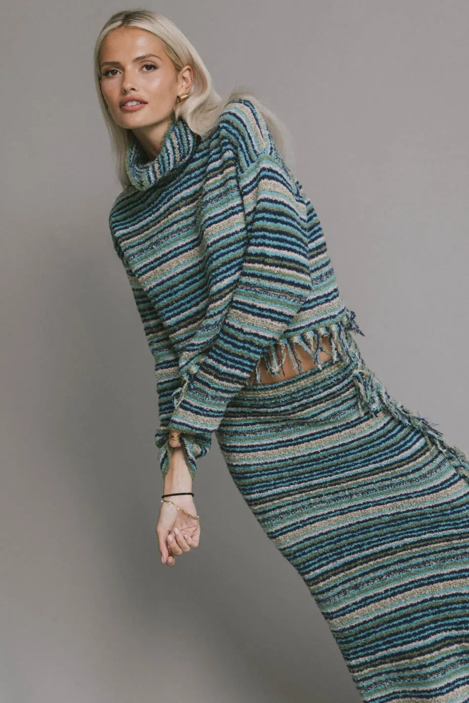 Amelia Striped Knit Sweater FINAL SALE