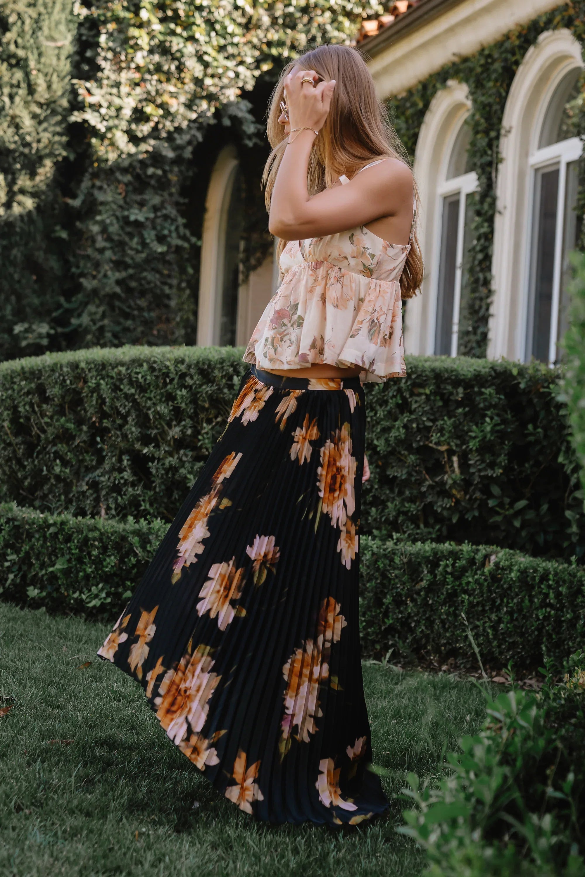 Maddison Maxi Skirt in Black