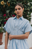 Collins Maxi Dress in Blue