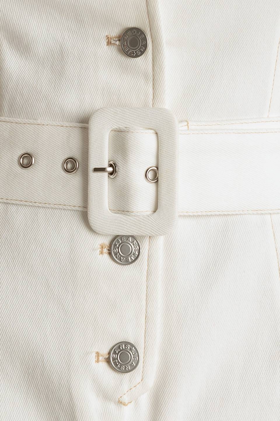 TAKE THE LEAD WHITE SLEEVELESS ROMPER