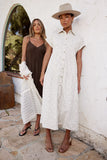 Lane Collared Maxi Dress FINAL SALE