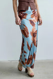 Kenya Satin Maxi Skirt