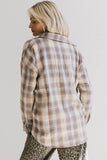 Franky Plaid Flannel Button Up FINAL SALE