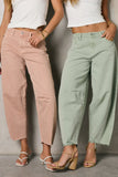 Capri Barrel Jeans