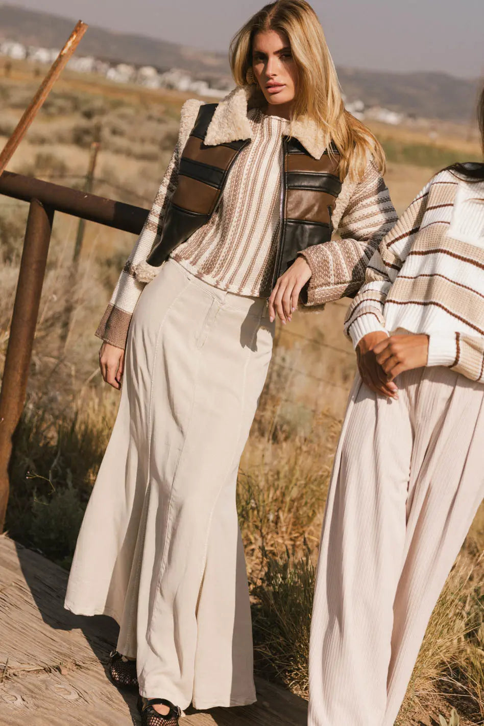 Sunny Maxi Skirt in Taupe FINAL SALE