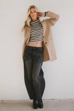 Micha Knitted Cardigan in Mocha FINAL SALE