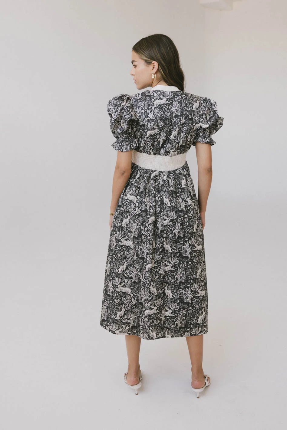 The Flora and Fauna Midi Dress FINAL SALE