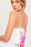GARDEN WHISPERS PINK FLORAL SWING DRESS