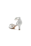 Open Toe Glitter Toe Ankle Strap Hollow out Stiletto Heels