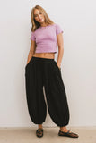 Jalen Loose Joggers in Black FINAL SALE