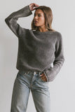 Aveline Knit Sweater in Black FINAL SALE