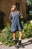 Zaida Bow Baby Doll Dress FINAL SALE