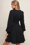 BLACK SWAN HEAVY KNIT MINI DRESS FINAL SALE