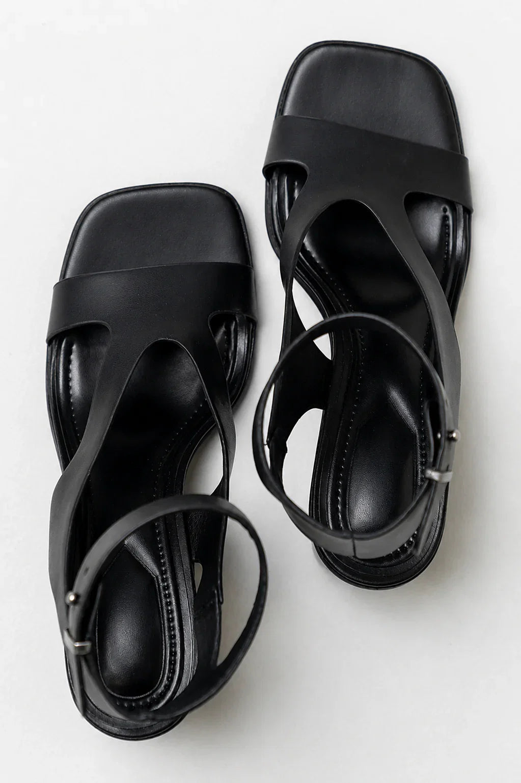 Felipa Block Heels in Black
