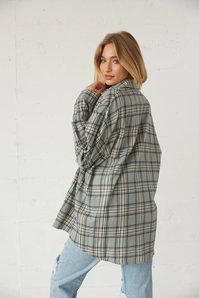 Mitchell Plaid Flannel Shirt