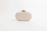 Ethereal Capsule Clutch Pearl