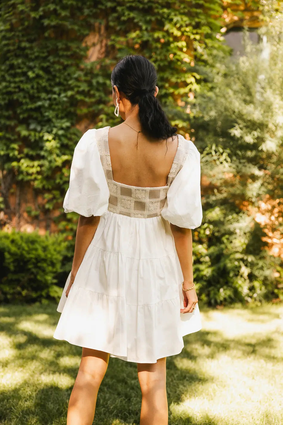 Amayra Checkered Mini Dress FINAL SALE