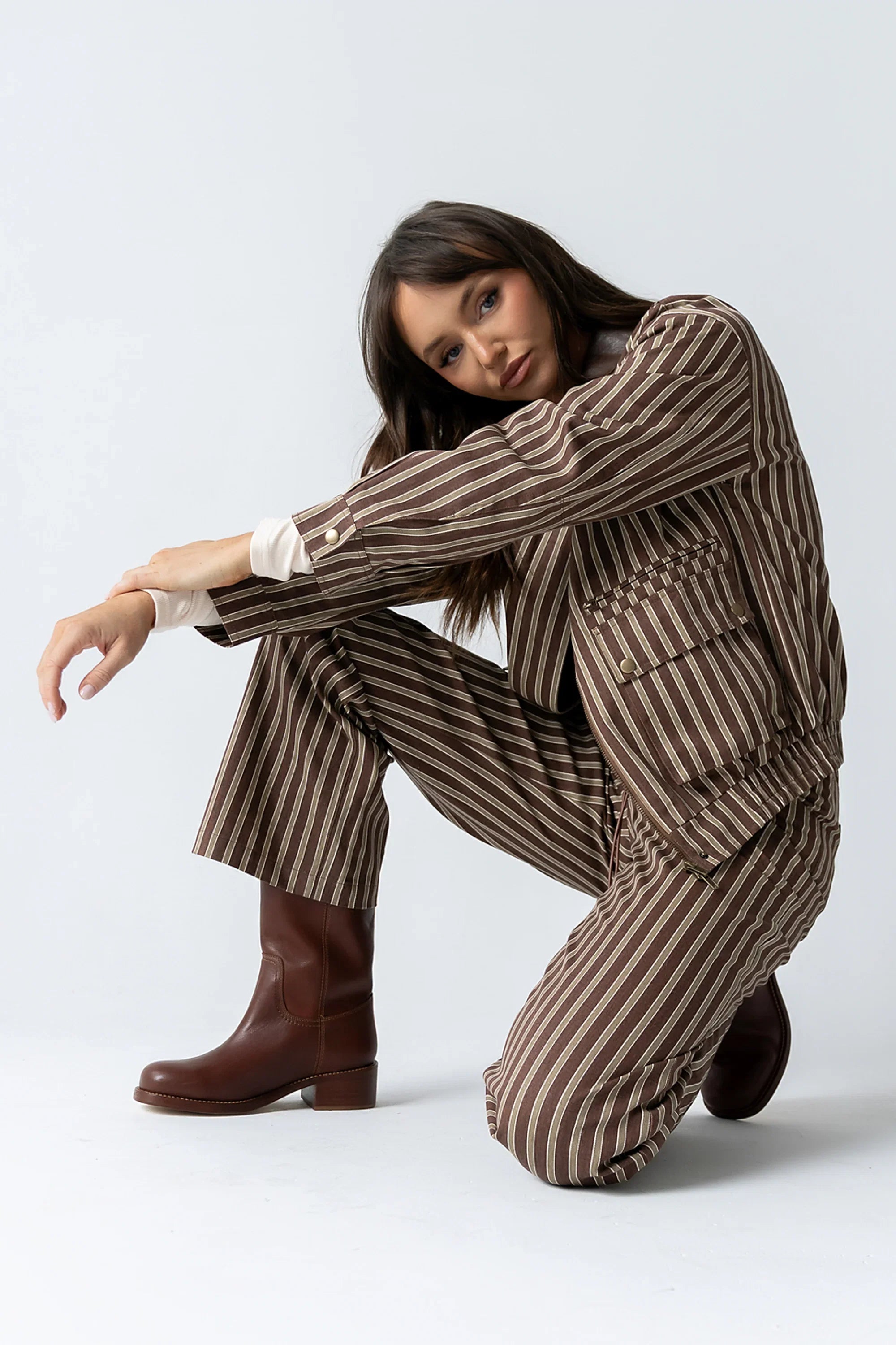 Carla Striped Wide Leg Pants FINAL SALE