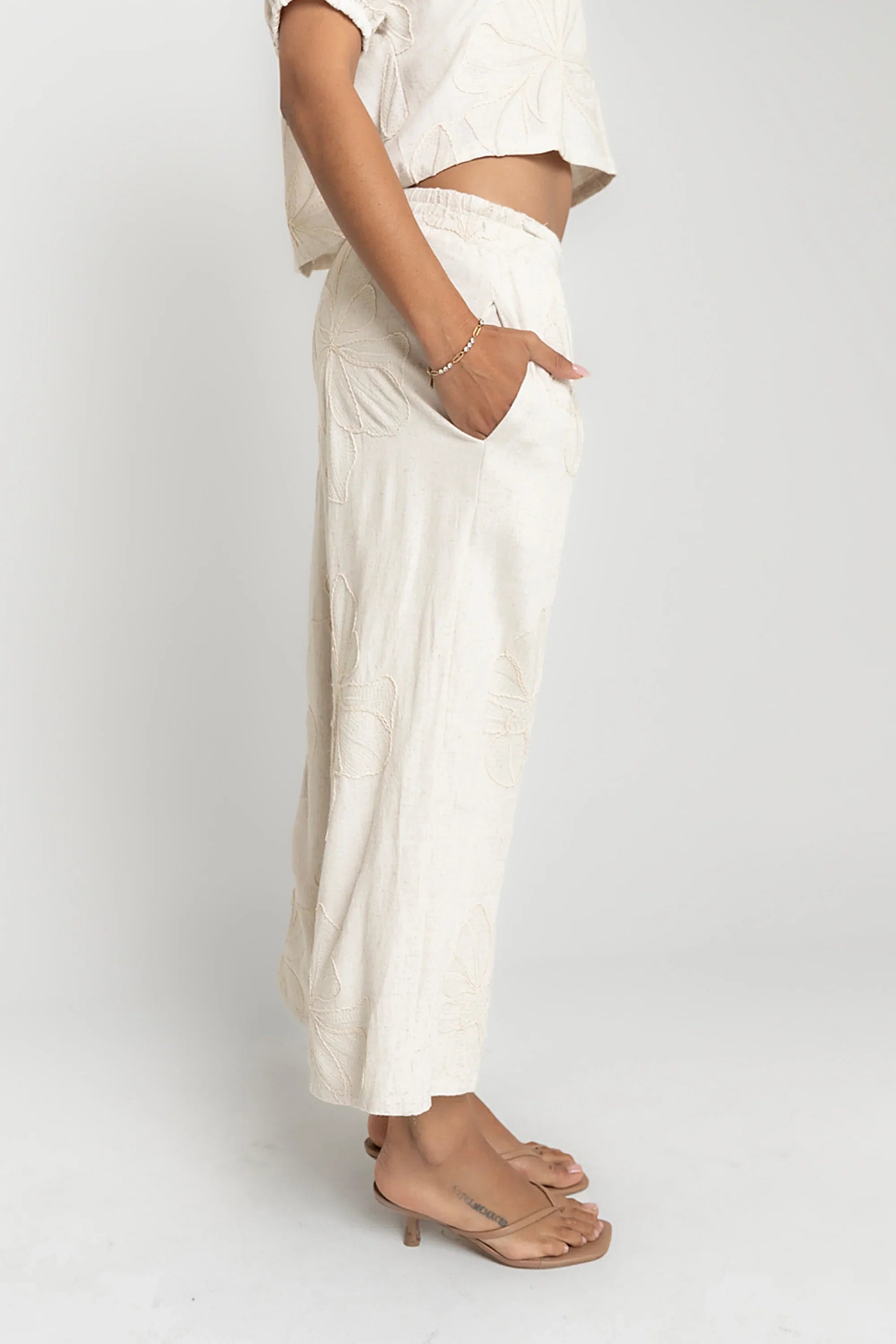 Kortney Floral Wide Leg Pants