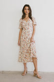Ainsley Floral Midi Dress FINAL SALE