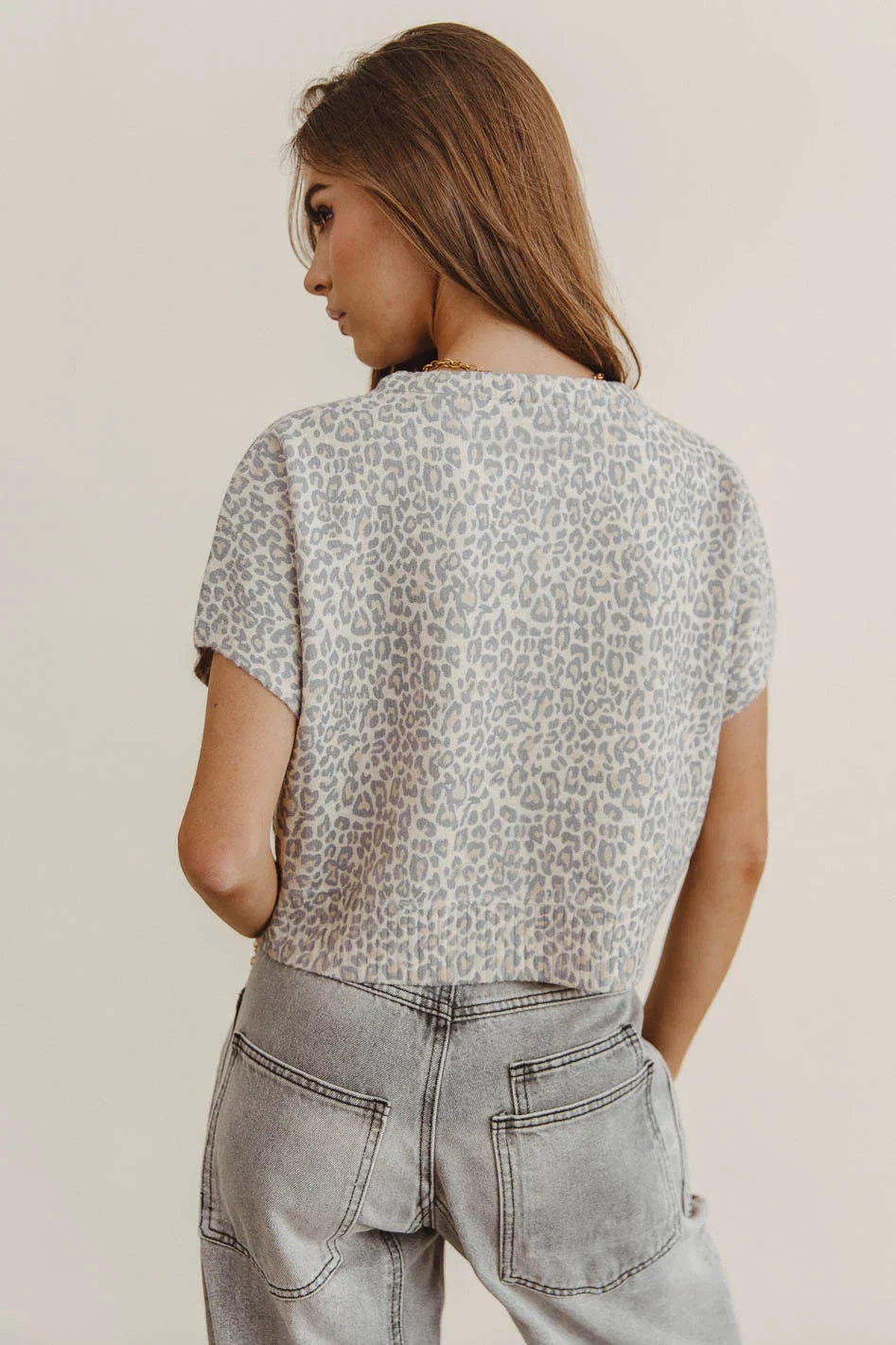 Izzie Leopard Cardigan