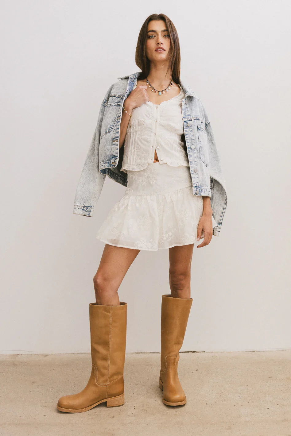Devin Embroidered Top FINAL SALE