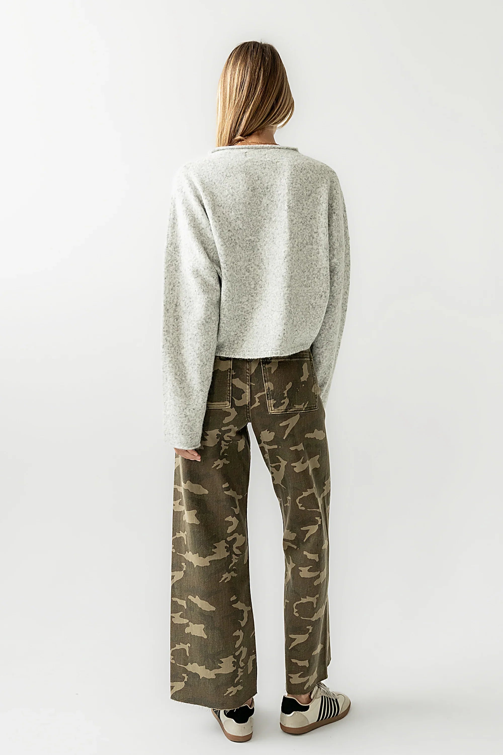 Atlas Camo Wide Leg Jeans FINAL SALE