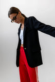 Crystal Blazer in Black FINAL SALE